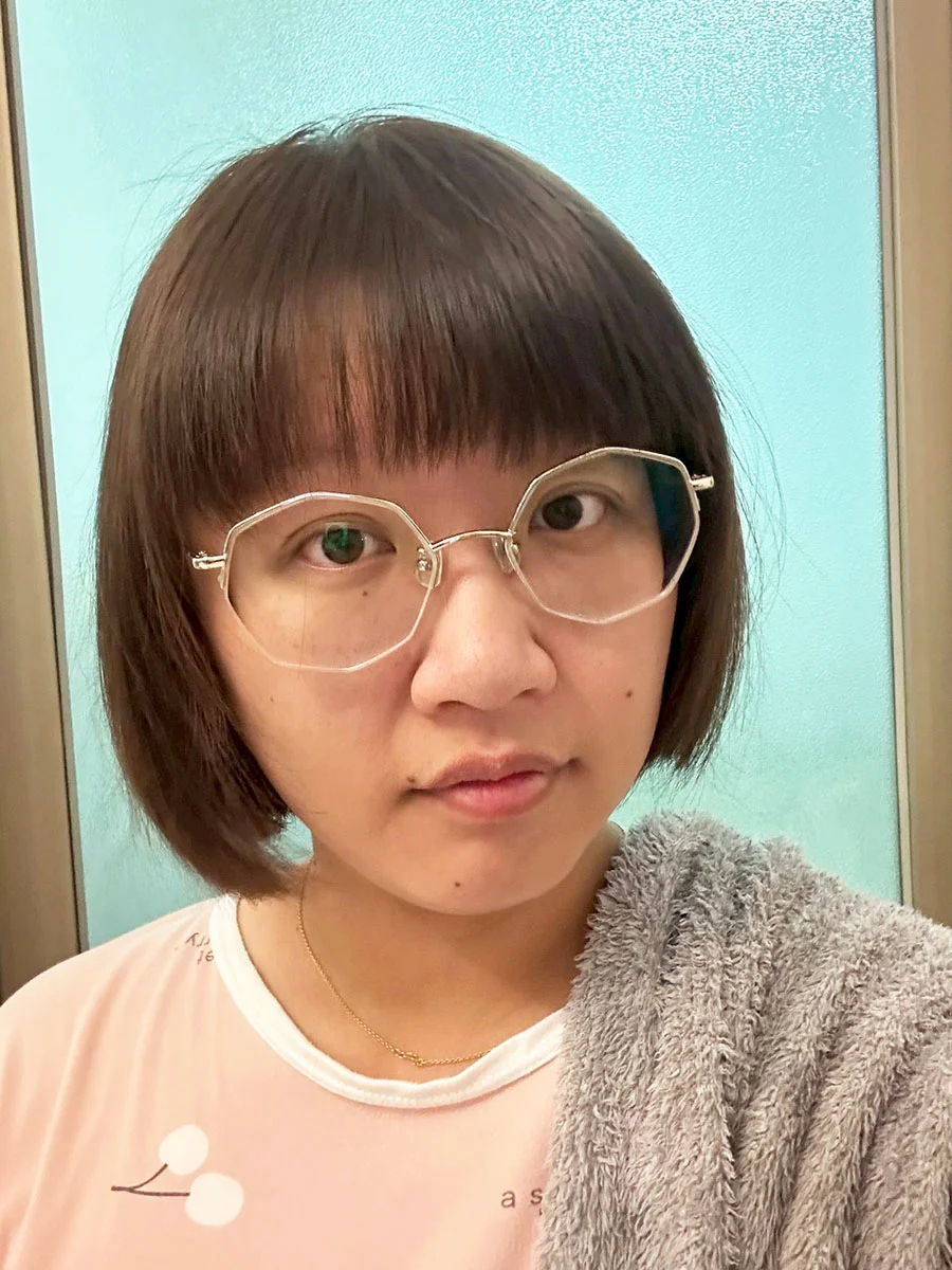 Flowing Hair Face